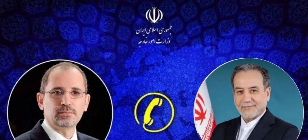 Iran and Jordan foreign ministers discuss bilateral ties and regional developments by phone