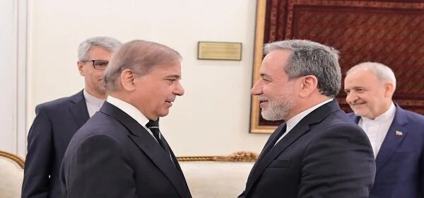 ایران کے عراقچی اور پاکستان کے شریف کے درمیان ٹیلی فونک گفتگو