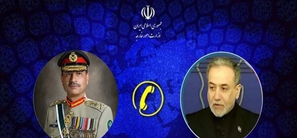 عراقچی اور منیر نے ٹیلی فون پر علاقائی پیش رفت پر بات چیت کی