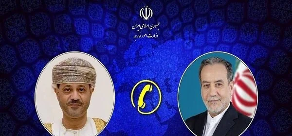 ایران اور عمان کے وزرائے خارجہ نے ٹیلی فون پر تہران واشنگٹن مفاہمت نامے پر تبادلہ خیال کیا