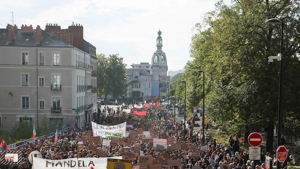 Student protests in France continue over teacher shortages and poor school conditions