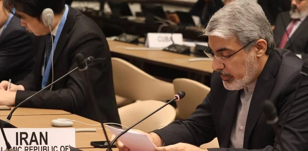 ایران کے اقوام متحدہ ایلچی کا کہنا ہے کہ ہرمز کا معاشی بحران امریکی اسرائیلی جارحیت کا نتیجہ ہے