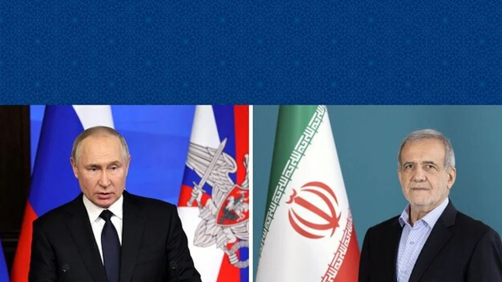 Pezeshkian and Putin stress continued Tehran-Moscow cooperation in phone call