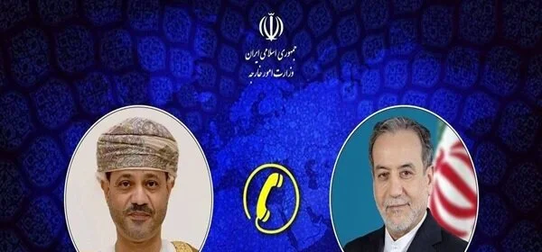 ایران اور عمان کے وزرائے خارجہ نے آبنائے ہرمز کی پیش رفت پر تبادلہ خیال کیا