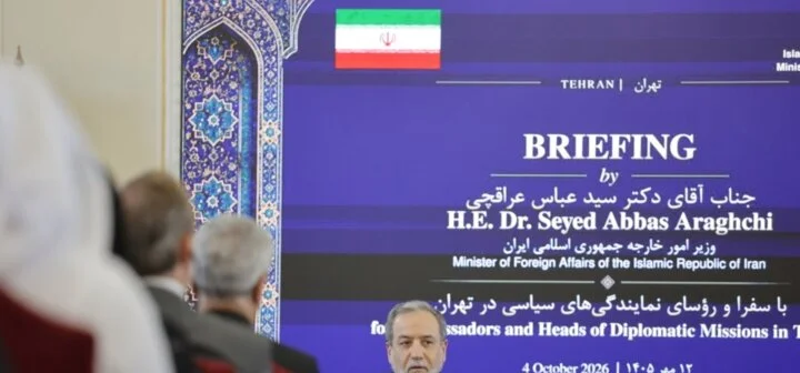 ایران کے وزیر خارجہ عراقچی کا کہنا ہے کہ جنگ کے خاتمے کا سفارتی راستہ کھلا ہے