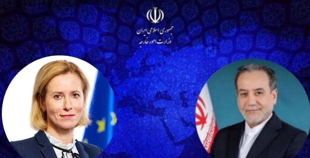 ایرانی وزیر خارجہ عراقچی اور یورپی یونین کی کاجا کالس کے درمیان علاقائی کشیدگی پر گفتگو