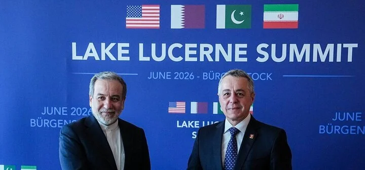 ایران کے وزیر خارجہ عراقچی نے زیورخ میں سوئس ہم منصب سے ملاقات کی