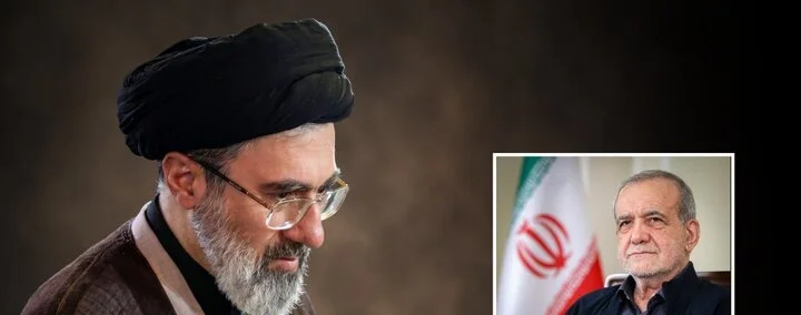 ایران کے صدر پزشکیان نے رہبر معظم آیت اللہ مجتبیٰ خامنہ ای سے ملاقات کی