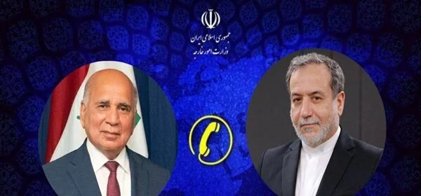 ایران اور عراق کے وزرائے خارجہ نے سرحدی سلامتی اور علاقائی استحکام پر بات چیت کی