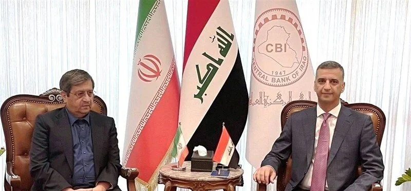ایران اور عراق کے مرکزی بینکوں کے سربراہان نے بینکاری رکاوٹیں دور کرنے پر اتفاق کیا
