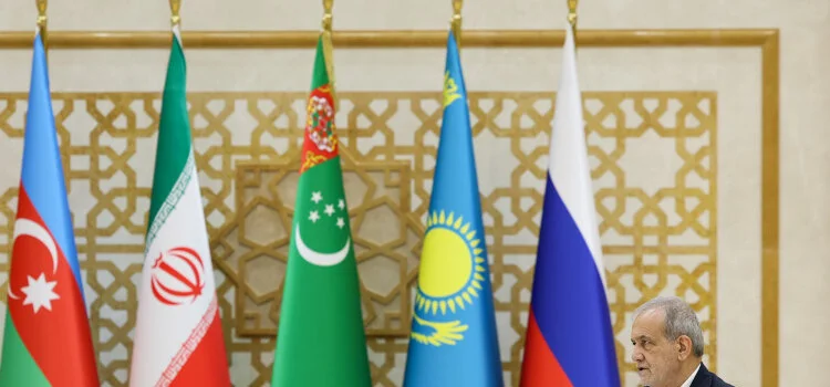 ایران نے بحیرہ قزوین کی سطح کم ہونے کے مسئلے پر منصوبہ پیش کیا