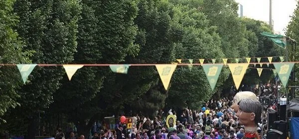 تہران میں ریلی سے پیغمبر اسلام کے یوم ولادت کا جشن