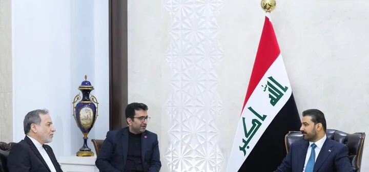 ایرانی وزیر خارجہ عراقچی کا بغداد میں عراقی وزیراعظم سے ملاقات