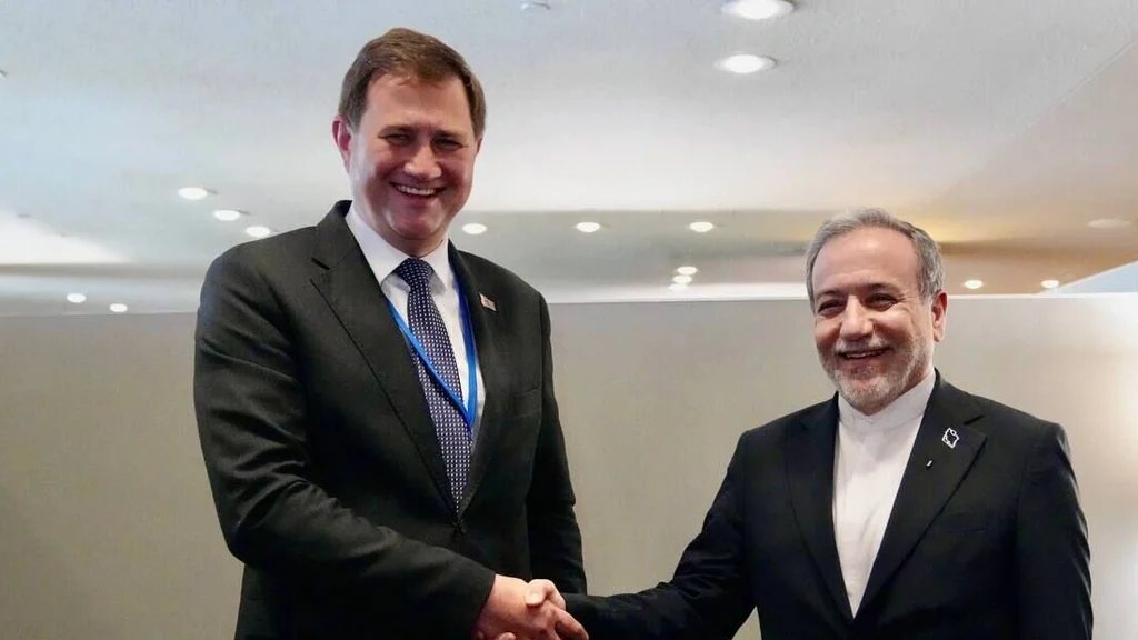 ایران اور بیلاروس کے وزرائے خارجہ کی نیویارک میں ملاقات